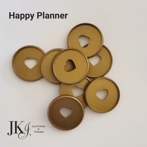 Happy Planner Classic Disc Matte-gold